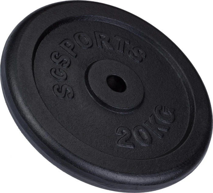 ScSports Gusseisen Hantelscheibe 4x 1.25kg