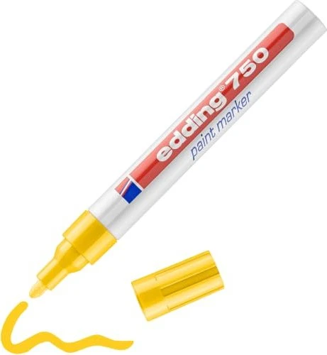 edding 750 Lackmarker gelb