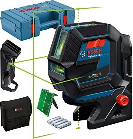 Bosch Professional GCL 2-50 G Batterie-Kreuzlaser inkl. Koffer + Zubehör