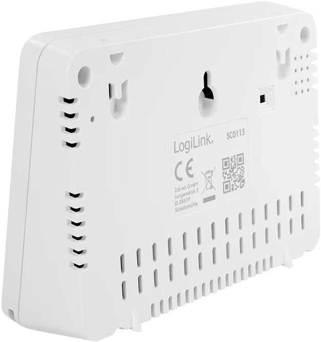 LogiLink Indoor Air Quality Monitor CO2 Alarm, CO2-Luftmessgerät