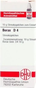 DHU Borax D4 Globuli, 10g