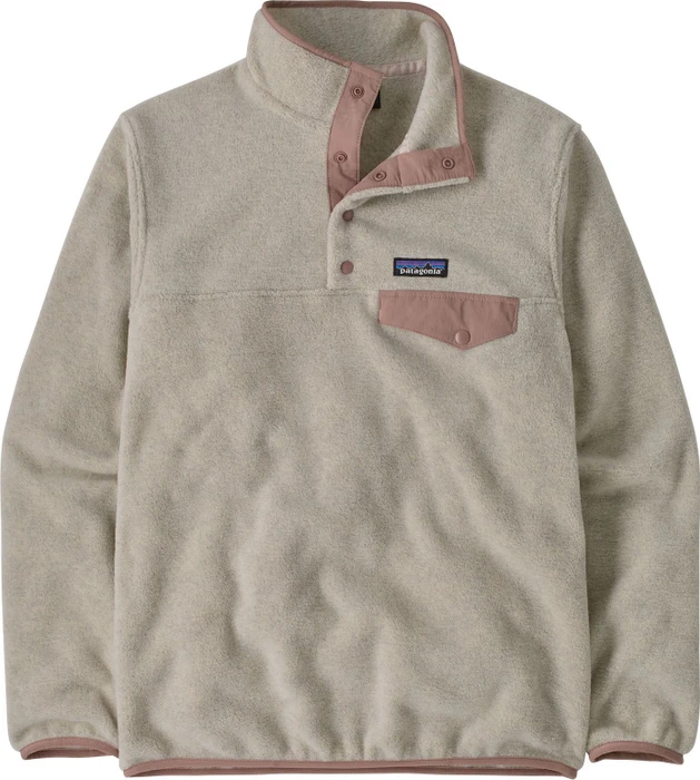Patagonia Lightweight Synchilla Snap-T Pullover oatmeal heather/moonrise taupe (Damen)