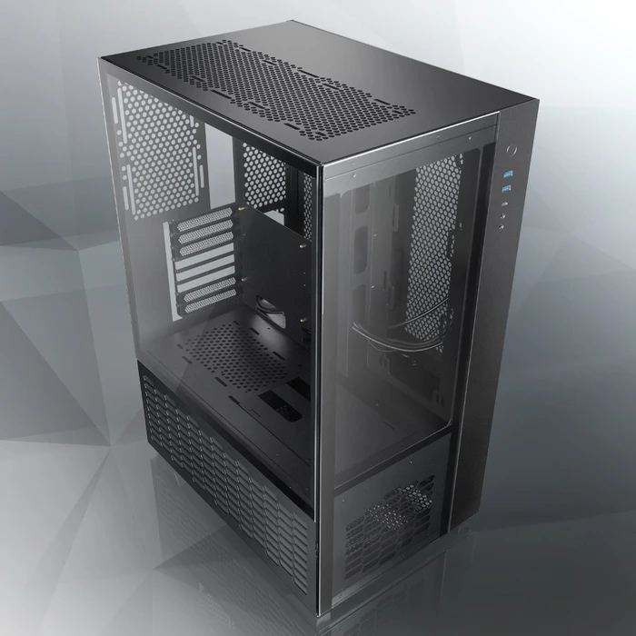 Raijintek Paean Premium, Glasfenster