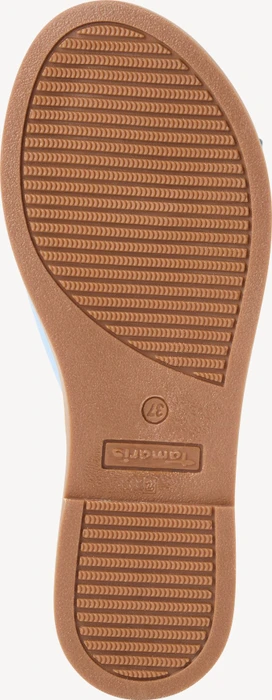 Tamaris Lederpantolette blau (Damen)