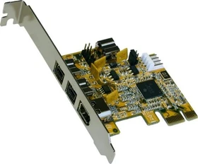Exsys 3x FireWire 800/1x FireWire, PCIe x1 (EX-16415)