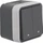 Hager Jalousie-Serientaster mit Aufdruck Symbol Pfeil AP Serie W.1, grau LT (WNC302)