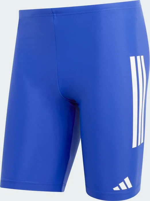adidas 3-Streifen 8-Inch Jammer Badehose semi lucid blue/white (Herren)