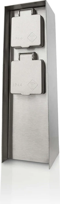 Philips myGarden Rock IP44 Garten-Steckdosenverteiler, 2-fach, 3m