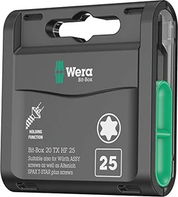 Wera 867/1 Torx Bit 1/4", T25x25mm, 20 Stück