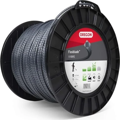 Oregon FlexiBlade Trimmerfaden für Rasentrimmer, 4mm/110m