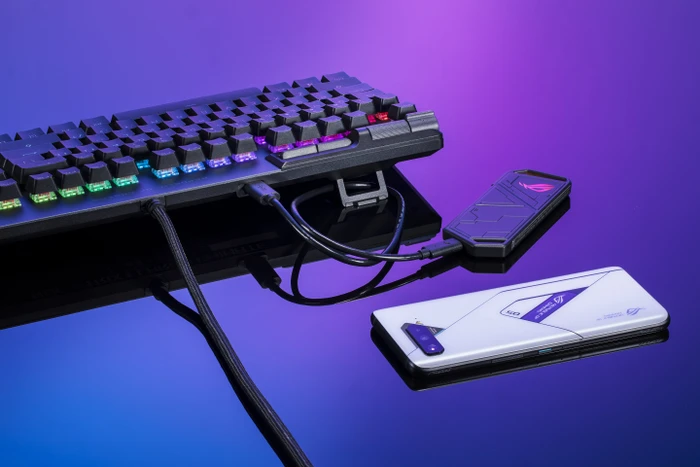 ASUS ROG Strix Flare II Animate, PBT, ROG NX RED, USB, DE