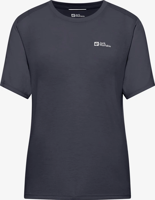 Jack Wolfskin Vonnan S|s Funktionsshirt kurzarm graphite (Damen)