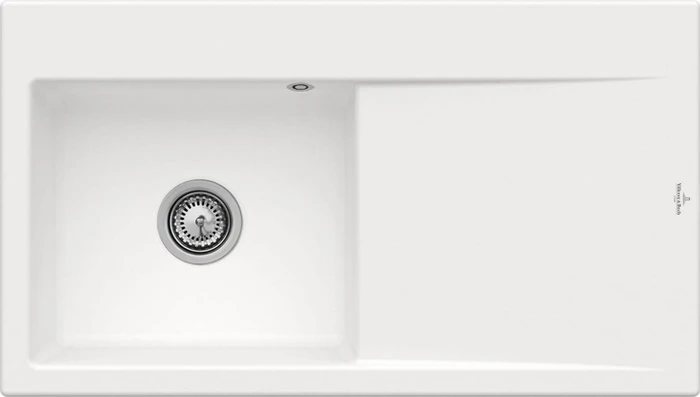 Villeroy & Boch Subway Style 50 Einbau Becken links stone white