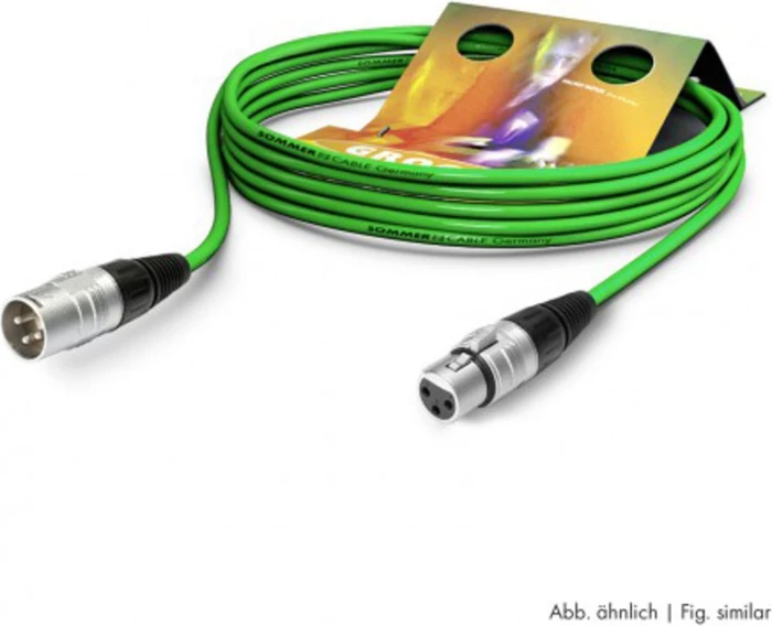 Sommer Cable Stage 22 Highflex SGHN grün 10.0m
