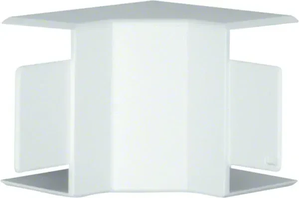 Hager Inneneck halogenfrei zu Leitungsführungskanal LF/LFH 30x45mm verkehrsweiß