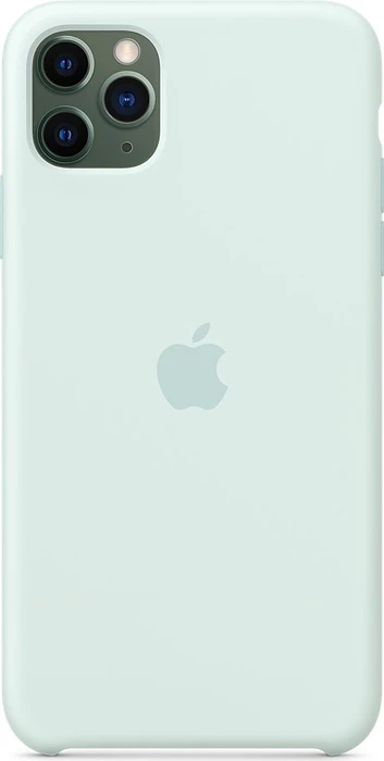 Apple Silikon Case für iPhone 11 Pro Max Meerschaum