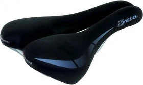 Velo Wide Channel 168mm Sattel schwarz