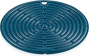 Le Creuset Topflappen rund 20cm deep teal