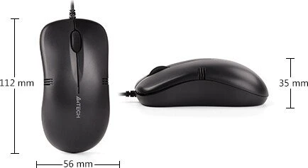 A4Tech OP-560NU schwarz, USB