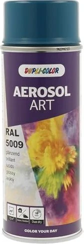 Dupli-Color Aerosol Art Acryllack-Spray RAL 5009 azurblau glänzend, 400ml