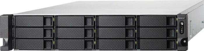 QNAP Turbo Station TS-1283XU-RP-E2124-8G, 8GB RAM ECC, 2x SFP+ 10Gb/s, 4x RJ-45 1000Base-T, 2HE
