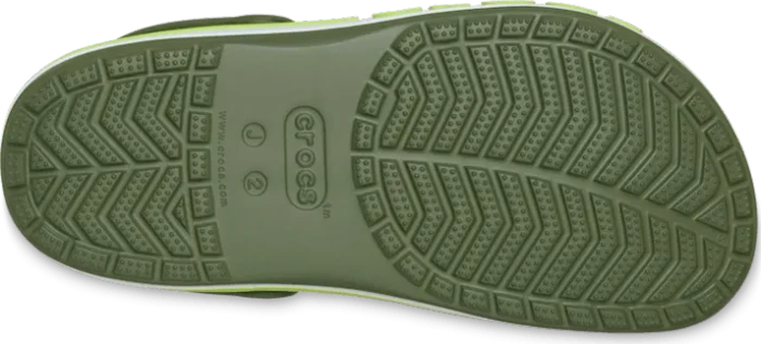 Crocs Bayaband army green/lime punch (Junior)