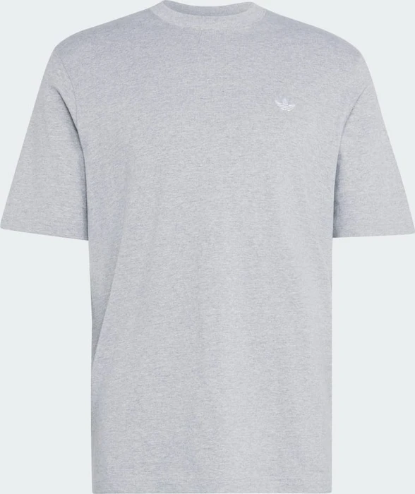 adidas Trefoil Essentials T-Shirt kurzarm medium grey heather (Herren)