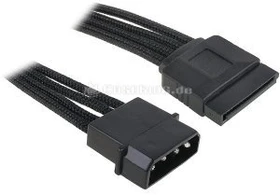 BitFenix Alchemy SATA-Stromadapter 4-Pin [IDE] auf 15-Pin [SATA] 45cm, sleeved schwarz (BFA-MSC-MSA45KK-RP)