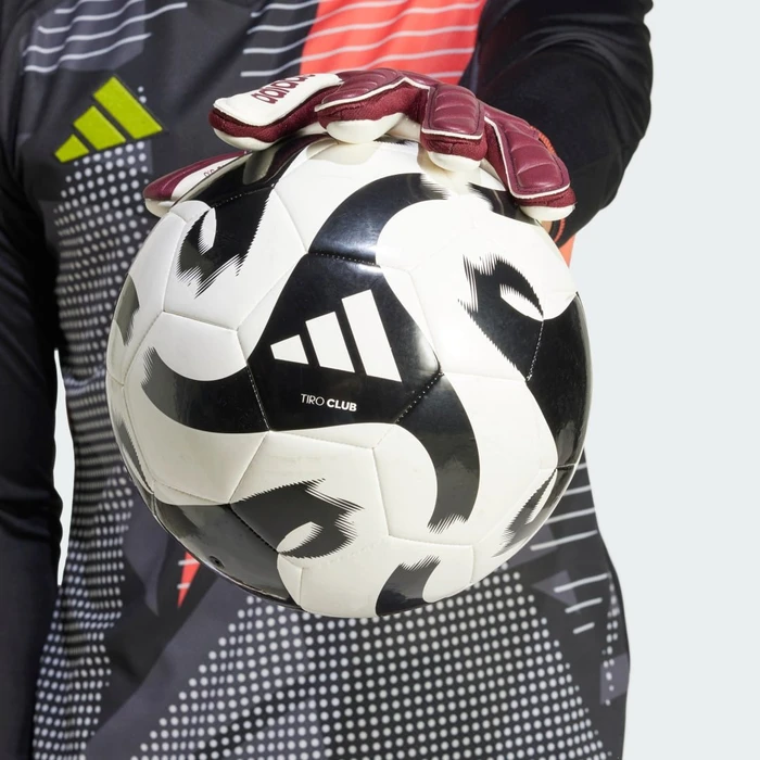 adidas Copa League Torwarthandschuhe shadow red/white/solar yellow