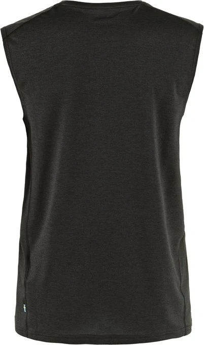 Fjällräven Abisko Day Hike Tank Top Funktionsshirt ärmellos schwarz (Damen)