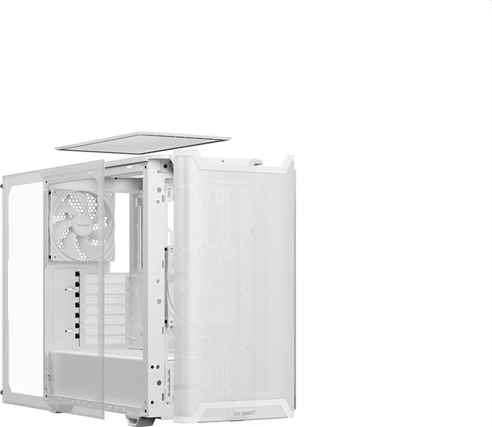 be quiet! Pure Base 501 Airflow Window White, Glasfenster