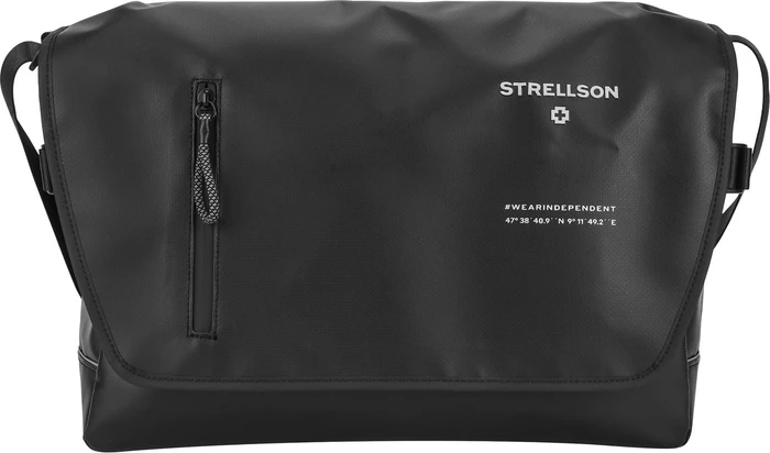 Strellson Stockwell 2.0 Dorian Messenger Laptop Tasche 17", Black
