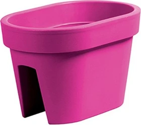 Prosperplast Lofly Railing Blumenkübel 39.6x26.6cm Fuchsia
