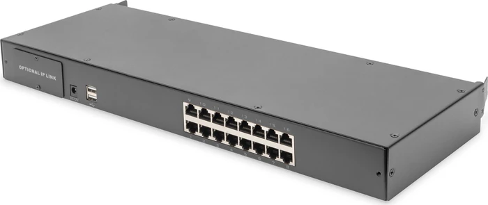 Digitus DS-72220-5, 17" LCD KVM Switch, 16-fach, US