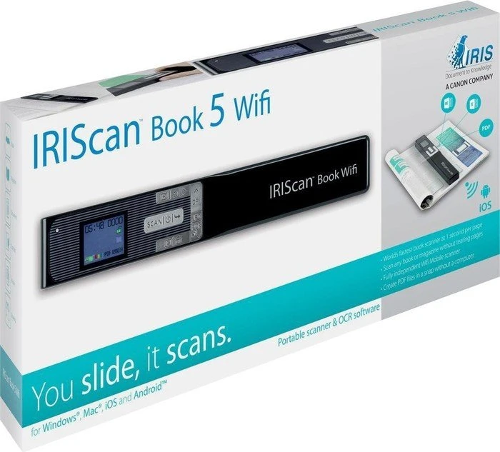 Iris IriScan Book 5 Wifi, schwarz