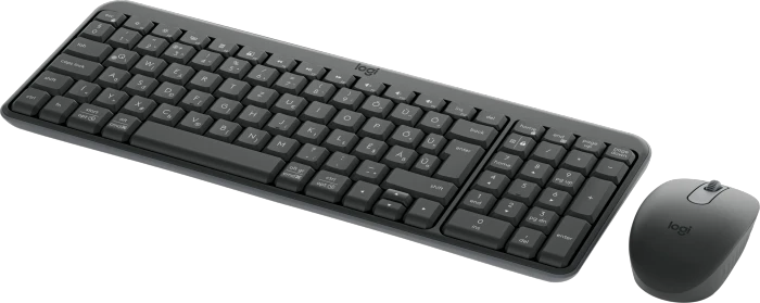 Logitech MK250 Compact Wireless Combo Graphite, Bluetooth, HU