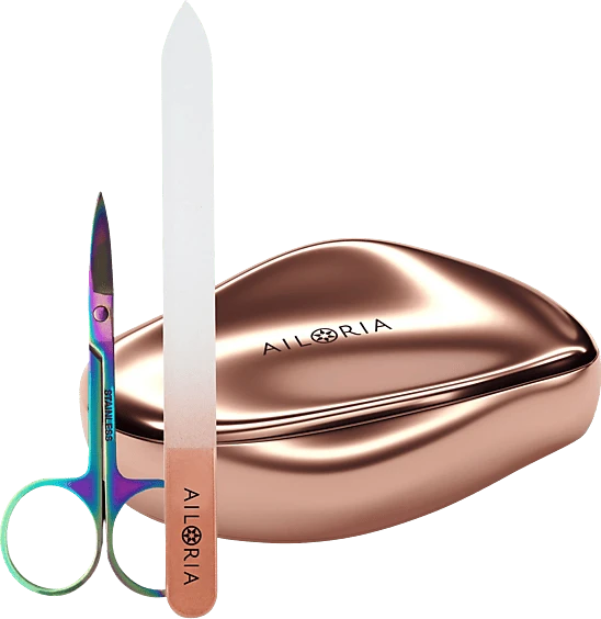 Ailoria Doucette Hornhautentferner Set rosegold/regenbogen