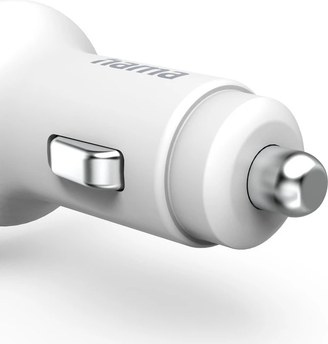 Hama Auto-Schnellladegerät mit Ladekabel Lightning PD 20W 1m weiß