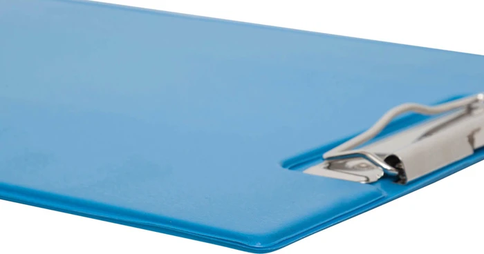 Maul Klemmbrettmappe mit Folienüberzug, A4, hellblau
