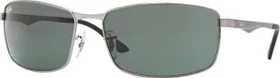 Ray-Ban RB3498 61mm gunmetal/green