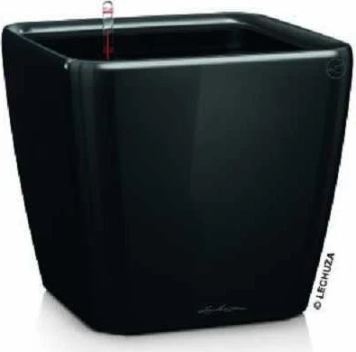 Lechuza Quadro LS 28 All-in-One Set schwarz hochglanz