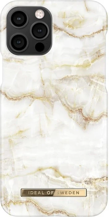 iDeal of Sweden Fashion Case für Apple iPhone 12/12 Pro Golden Pearl Marble