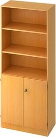 Hammerbacher Schrank 5OH V6770, Streifengriff, buche, Aufbewahrungskombination