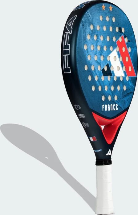 adidas FRA OLP WC2026 Padel-Tennisschläger victory blue/true blue/solar red/white