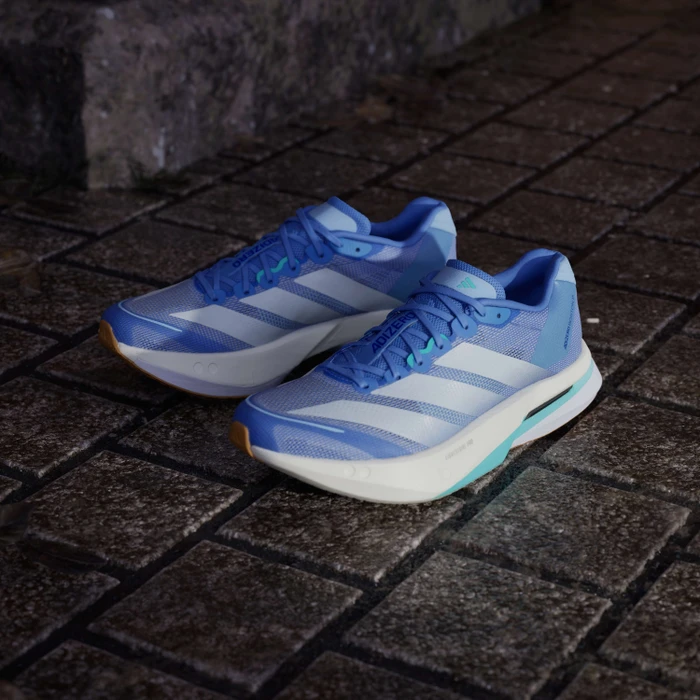 adidas Adizero Boston 13 blue fusion/zero metalic/glow blue (Damen)