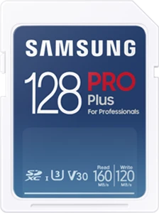 Samsung PRO Plus for Professionals, SD UHS-I U3, V30, Rev-K / 2021