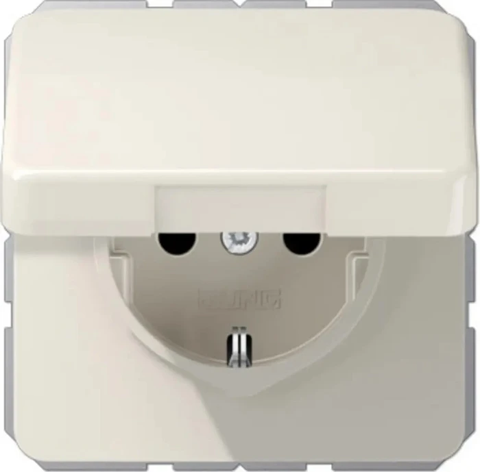 Jung Serie CD SCHUKO Steckdose 16A 250V, weiß