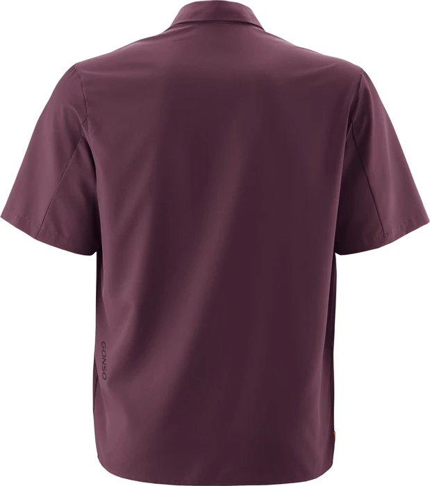 Gonso Adventure Hemd kurzarm rich soil (Herren)