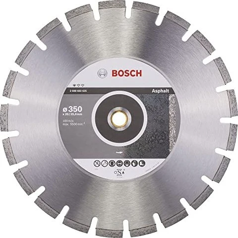 Bosch Professional Standard for Asphalt Diamanttrennscheibe, 350x3.2x20mm, 1 Stück
