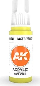 AK-Interactive 3rd Gen Acrylic Colors Acrylic Modelling Colors laser yellow, 17ml